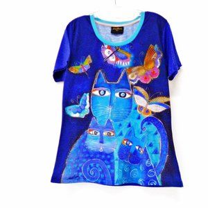 Cat T Shirt by Laurel Burch